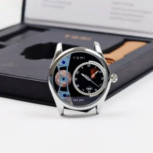 TOMI T-106 Dual Strap Face Gear Luxury Watch